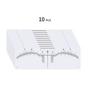 Disposable mapping ruler