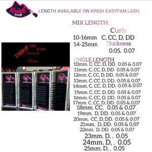 Easyfan Lash (mix tray)