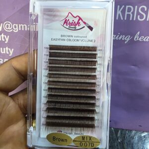 Easy fan lash (Brown lashes)