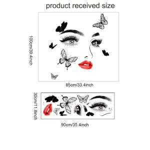 Wall sticker for microblading